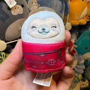 Squishmallows Squishville SV Harlow the Sloth 2” Stuffed Plush
